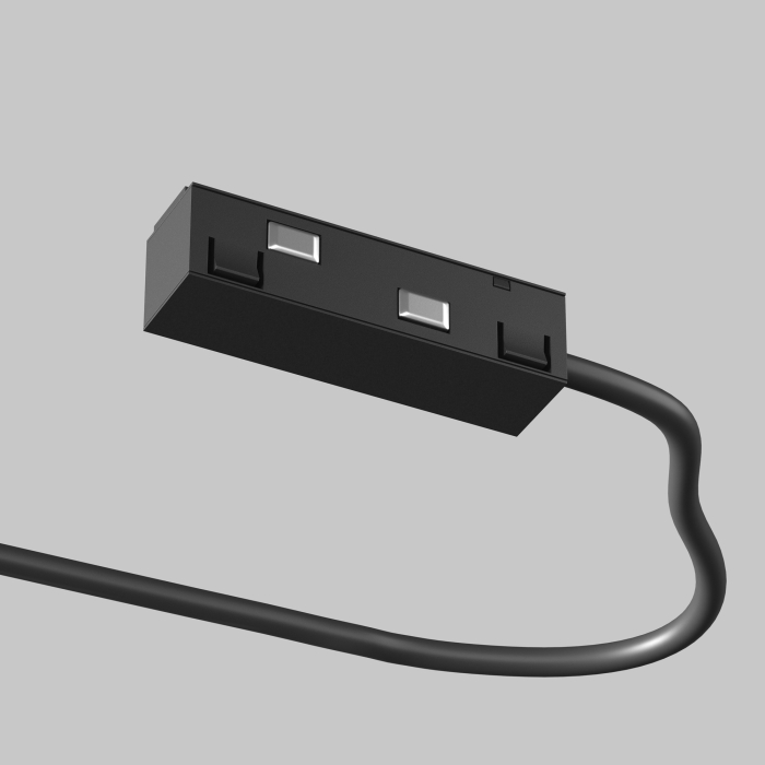 Componente sub tensiune pentru sisteme de iluminat Accesorii pentru șine Exility, Plastic Negru, Maytoni TRA034B-42B-1 [3]