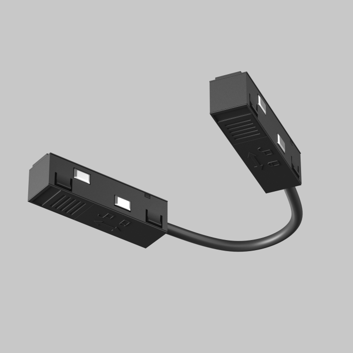 Componente sub tensiune pentru sisteme de iluminat Accesorii pentru șine Exility, Plastic Negru, Maytoni TRA034CPC-42B-15-1 [3]
