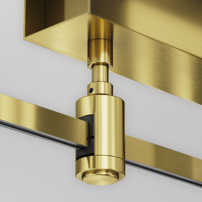 Componente sub tensiune pentru sisteme de iluminat Accesorii pentru șine Flarity, Aluminiu Alamă, Maytoni TRA156C-BB1-BS [3]