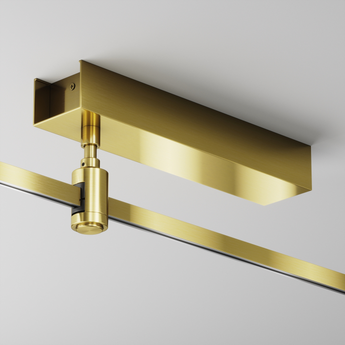 Componente sub tensiune pentru sisteme de iluminat Accesorii pentru șine Flarity, Aluminiu Alamă, Maytoni TRA156C-BB1-BS [2]