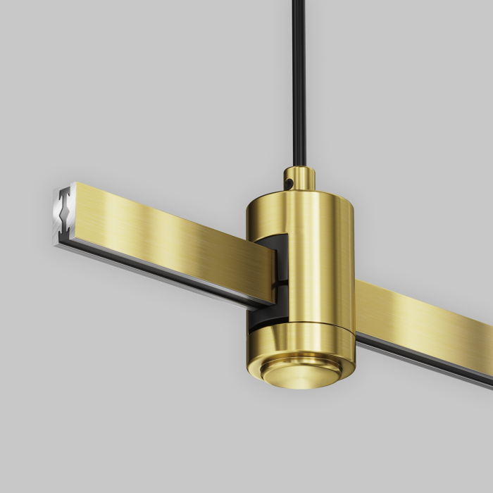 Componente sub tensiune pentru sisteme de iluminat Accesorii pentru șine Flarity, Aluminiu Alamă, Maytoni TRA157SW-B1-BS [3]