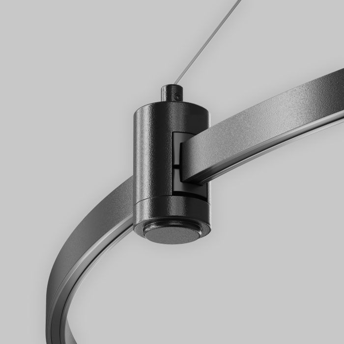 Componente sub tensiune pentru sisteme de iluminat Accesorii pentru șine Flarity Negru Aluminiu Maytoni TRA154SW-BB-R-B [3]