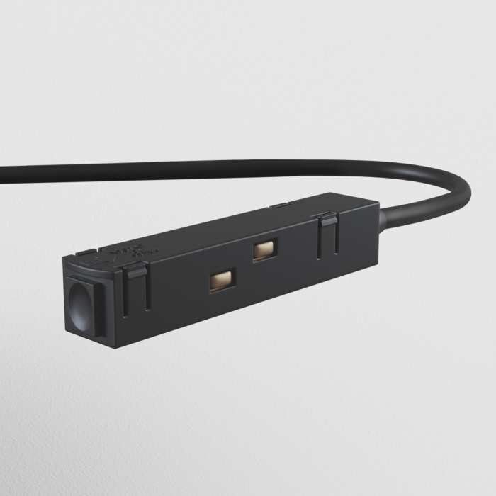 Componente sub tensiune pentru sisteme de iluminat Accesorii pentru șine S35, Plastic Negru, Maytoni TRA004B-22B [3]