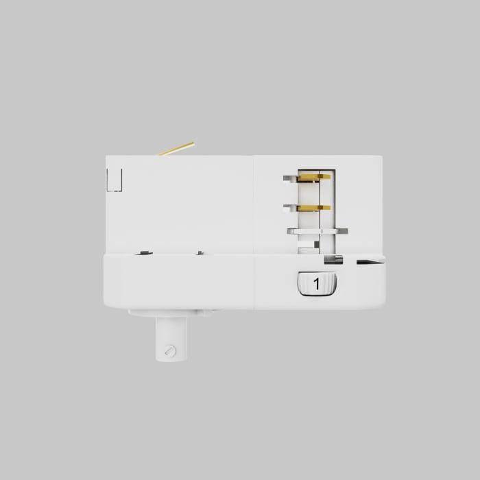 Componente sub tensiune pentru sisteme de iluminat Accesorii pentru șine Trinity Alb Plastic -W MAYTONI TRA005-3-A-W [6]