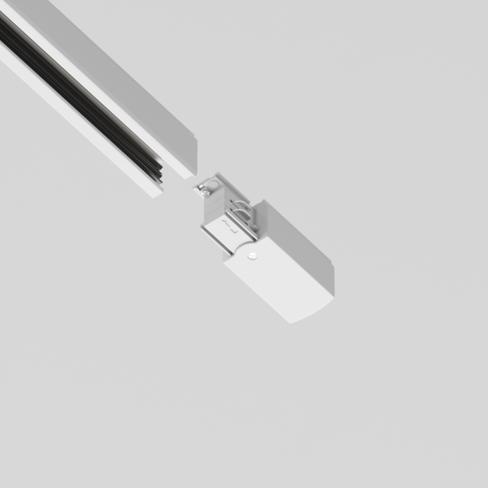 Componente sub tensiune pentru sisteme de iluminat Accesorii pentru șine Trinity, Plastic Alb, Maytoni TRA005B-31W-L [5]