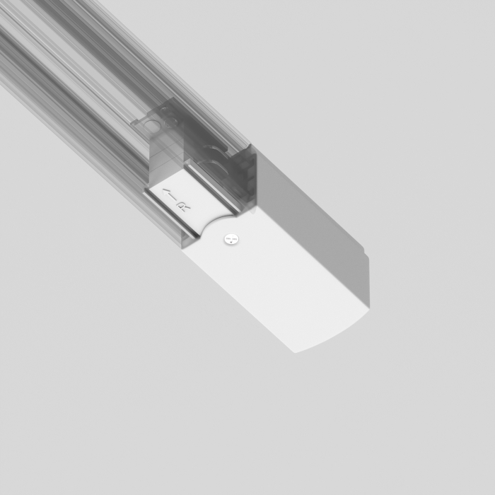 Componente sub tensiune pentru sisteme de iluminat Accesorii pentru șine Trinity, Plastic Alb, Maytoni TRA005B-31W-R [2]