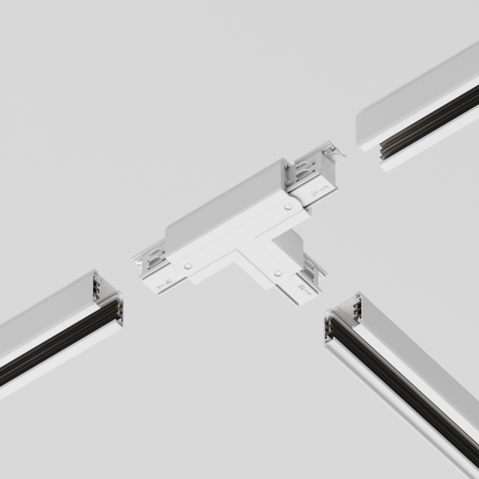Componente sub tensiune pentru sisteme de iluminat Accesorii pentru șine Trinity, Plastic Alb, Maytoni TRA005CT-31W-R [5]