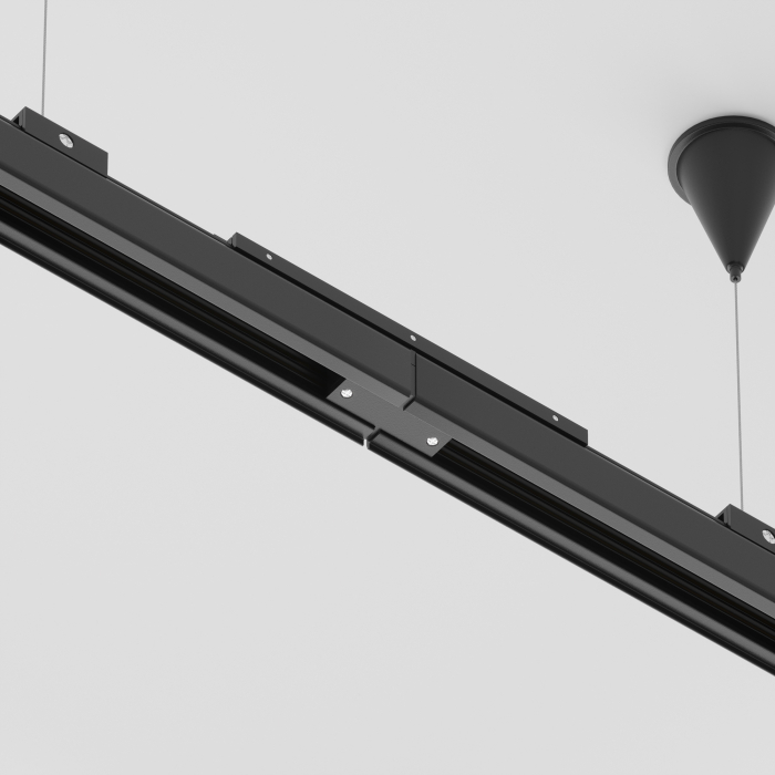 Componente sub tensiune pentru sisteme de iluminat Accesorii pentru șine Trinity, Plastic Negru, Maytoni TRA005CI-31B [4]