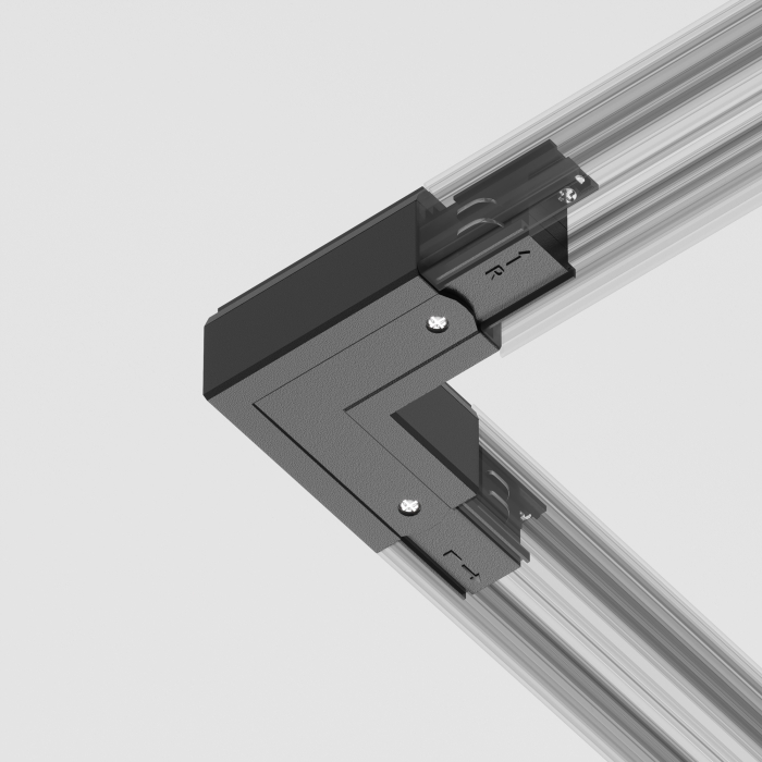 Componente sub tensiune pentru sisteme de iluminat Accesorii pentru șine Trinity, Plastic Negru, Maytoni TRA005CL-31B-R [2]