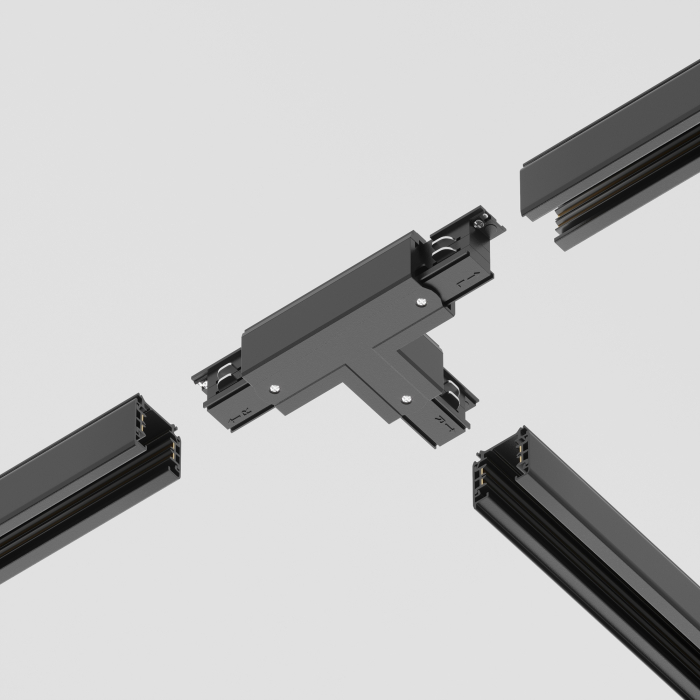 Componente sub tensiune pentru sisteme de iluminat Accesorii pentru șine Trinity, Plastic Negru, Maytoni TRA005CT-31B-R [5]