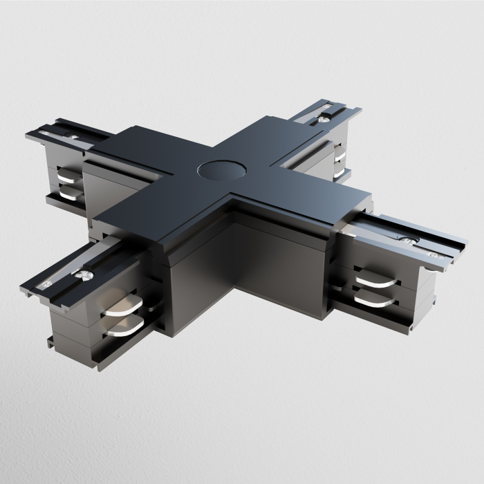Componente sub tensiune pentru sisteme de iluminat Accesorii pentru șine Trinity, Plastic Negru, Maytoni TRA005CX-31B [3]