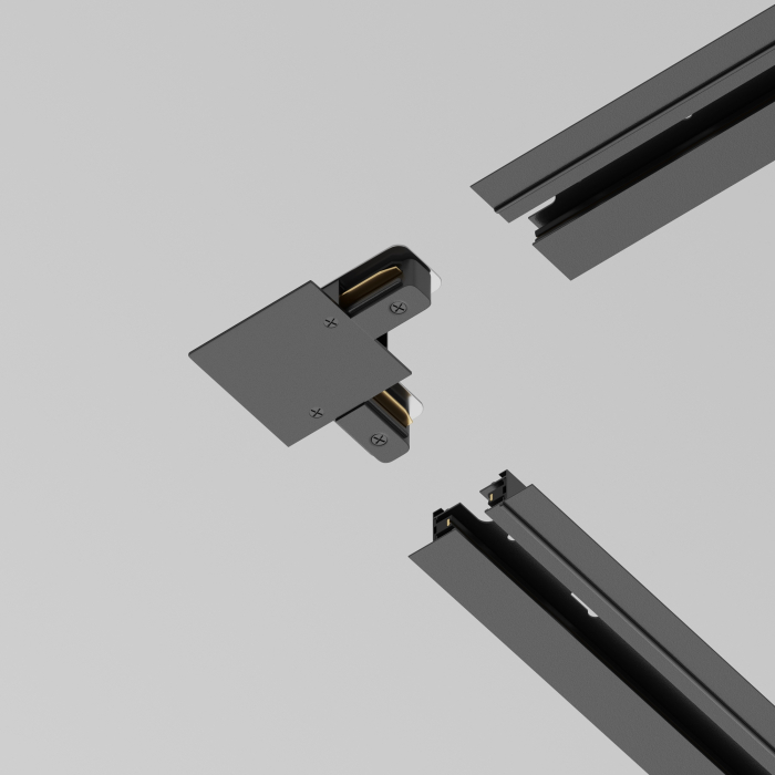 Componente sub tensiune pentru sisteme de iluminat Accesorii pentru șine Unity, Aluminiu Negru, Maytoni TRA002CL-11B [5]