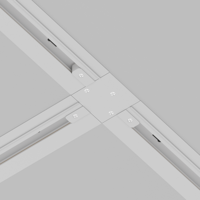 Componente sub tensiune pentru sisteme de iluminat Accesorii pentru șine Unity, Aluminiu Negru, Maytoni TRA002CT-11W [4]
