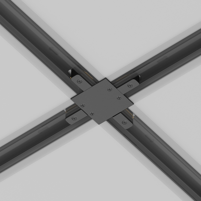 Componente sub tensiune pentru sisteme de iluminat Accesorii pentru șine Unity, Aluminiu Negru, Maytoni TRA002CX-11B [2]