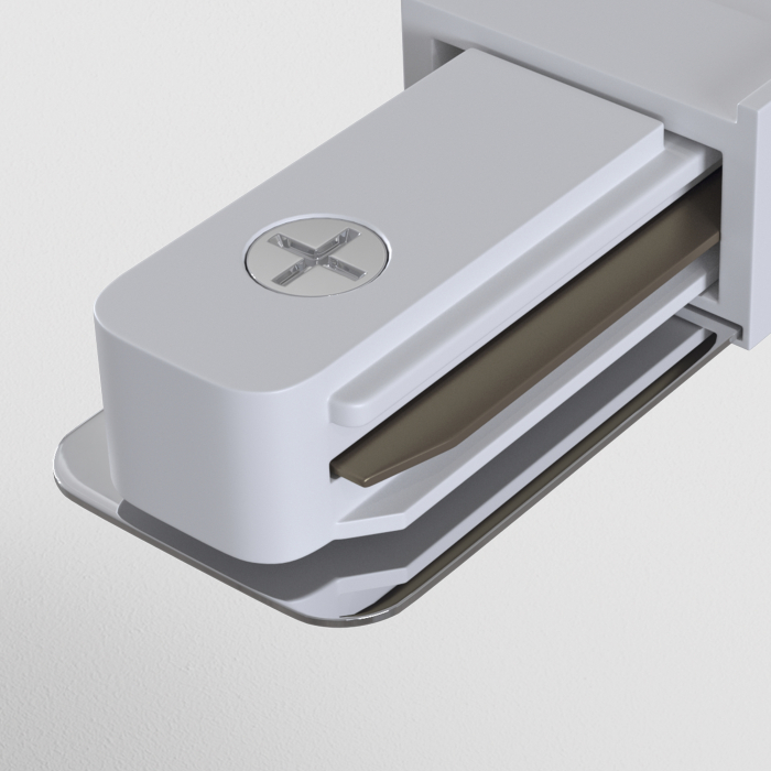 Componente sub tensiune pentru sisteme de iluminat Accesorii pentru șine Unity, Plastic Alb, Maytoni TRA001C-11W [3]