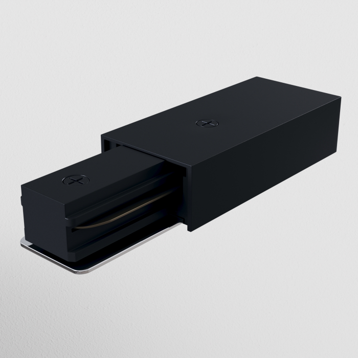 Componente sub tensiune pentru sisteme de iluminat Accesorii pentru șine Unity, Plastic Negru, Maytoni TRA001B-11B [2]