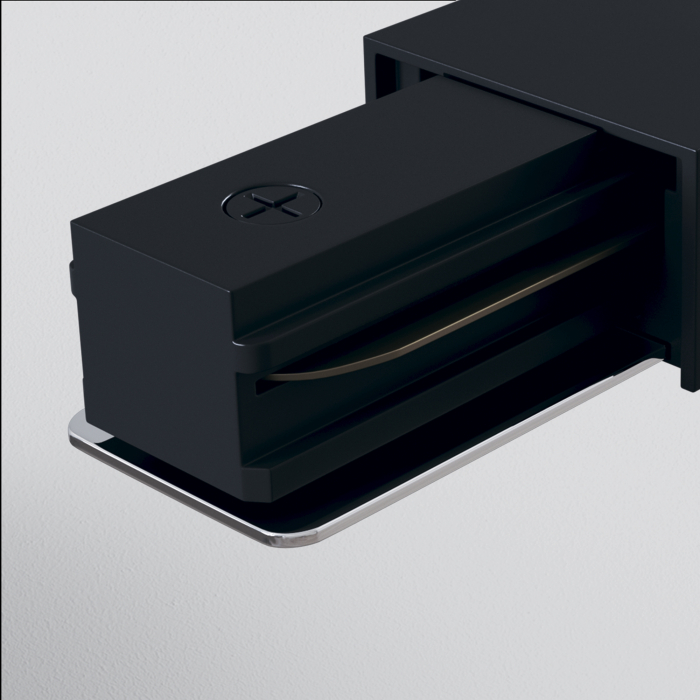 Componente sub tensiune pentru sisteme de iluminat Accesorii pentru șine Unity, Plastic Negru, Maytoni TRA001B-11B [3]
