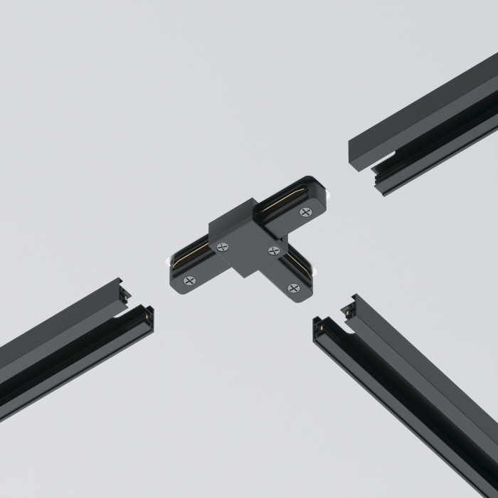 Componente sub tensiune pentru sisteme de iluminat Accesorii pentru șine Unity, Plastic Negru, Maytoni TRA001CT-11B [3]