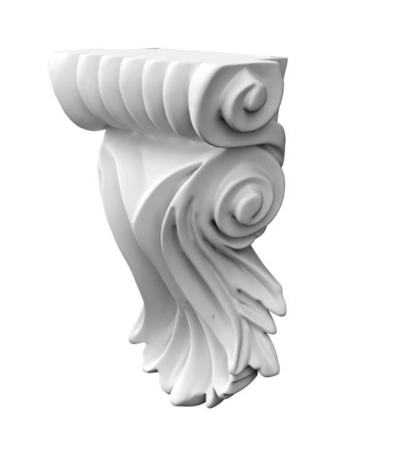 Consola decorativa din poliuretan B033 - 13.6x9.5x5 cm [2]