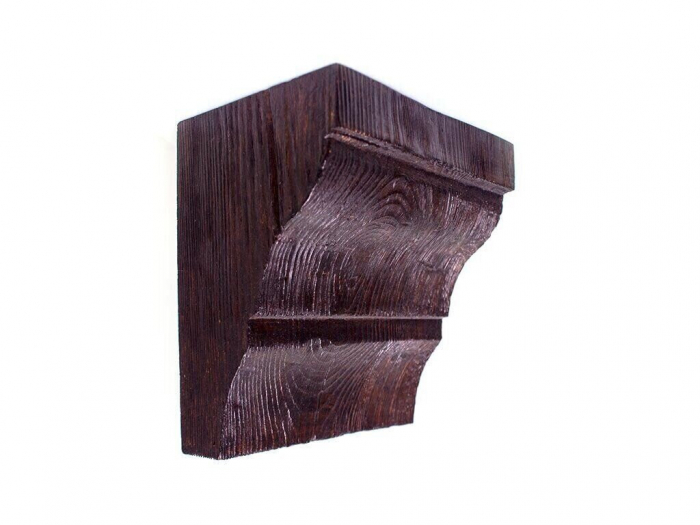 Consola decorativa din poliuretan, maro inchis, modern, ED035D - 19x13x20 cm [1]