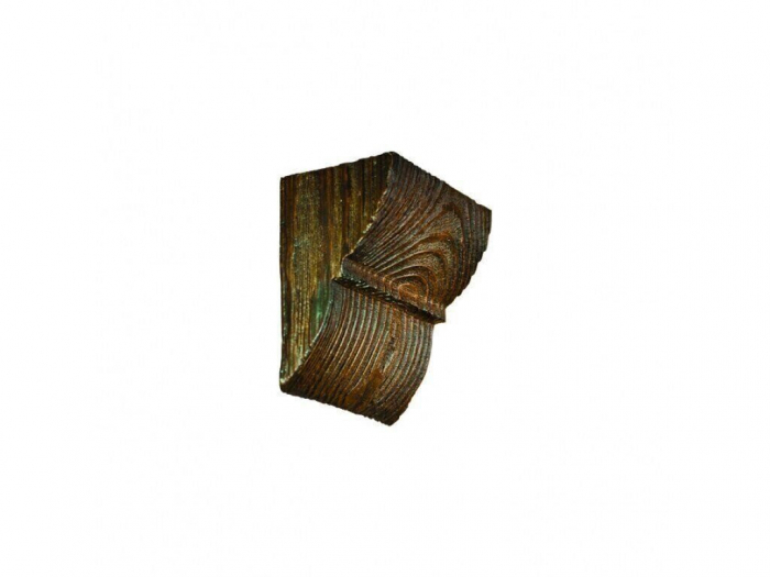 Consola decorativa din poliuretan, maro inchis, rustic, EQ017D - 9x6x10 cm [1]