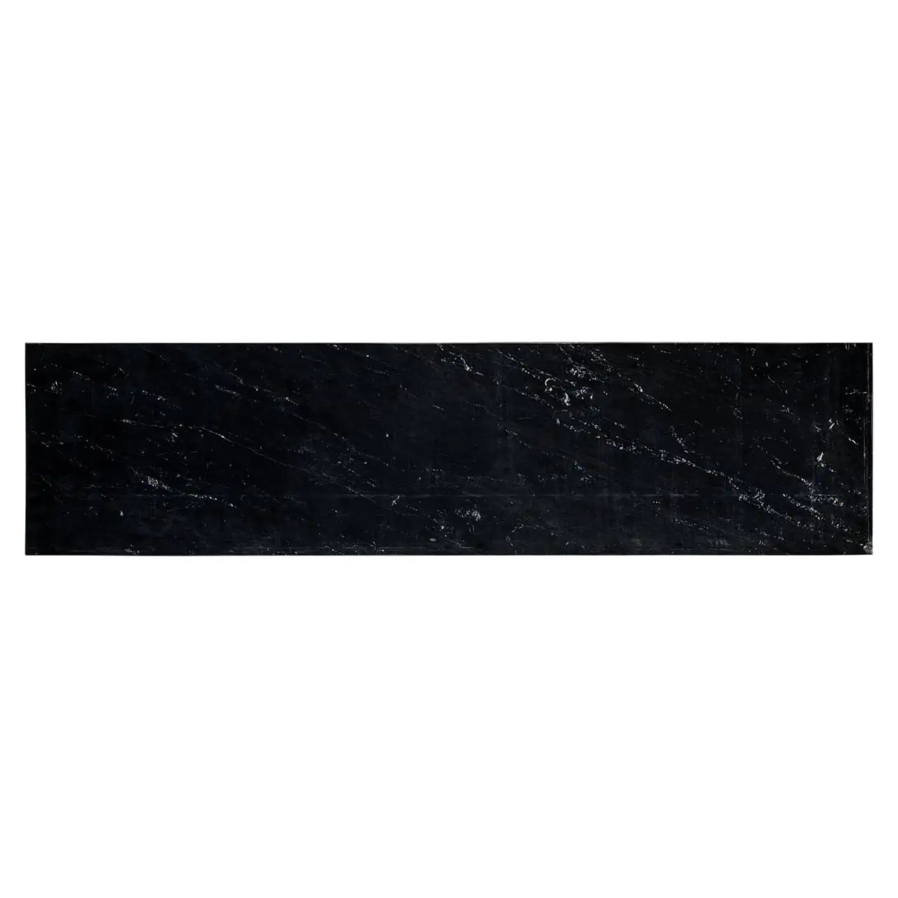 Consola din marmura neagra si aluminiu alama 140XH89CM LUNA - 7689 - RICHMOND [4]