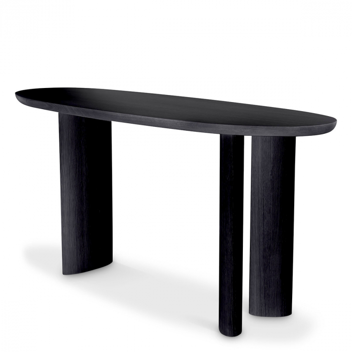   Consola Lindner furnir negru 117468 EICHHOLTZ [1]