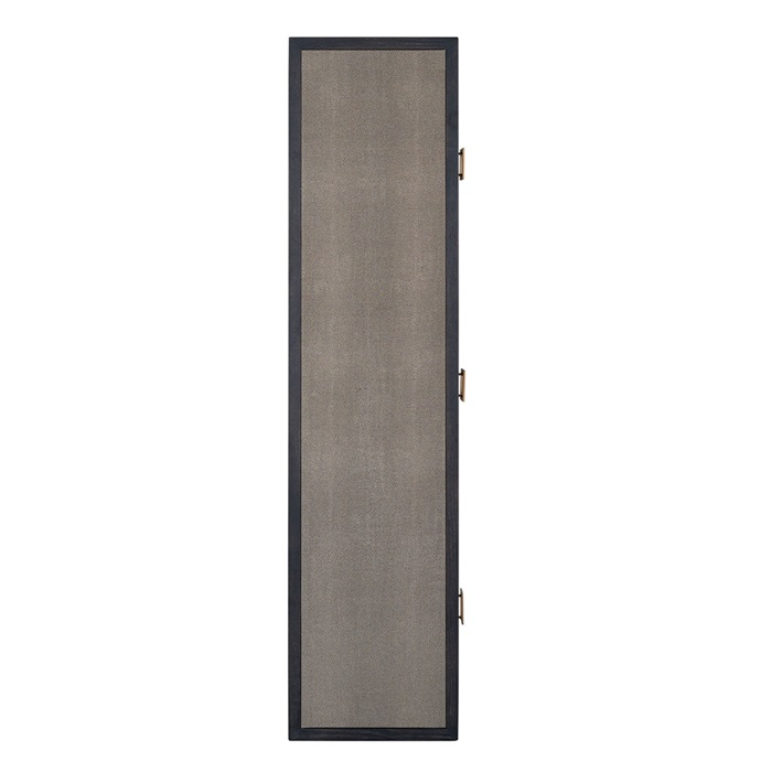 Consola lux cu 3 sertare Damo 165 cm, din furnir stejar, metal si PU, 7524 - Richmond Interiors [4]