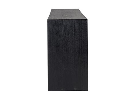 Consola neagra Kelda premium, 45x200 cm, din furnir stejar, 6504 BLACK - Richmond Interiors [3]