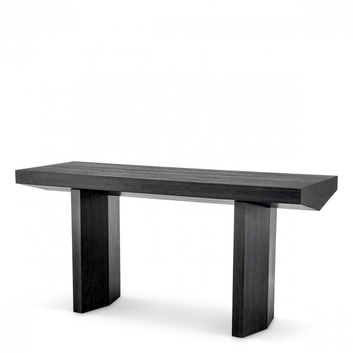   Consola Tiburon din furnir de steBorcan gri cărbune 118326 EICHHOLTZ [1]