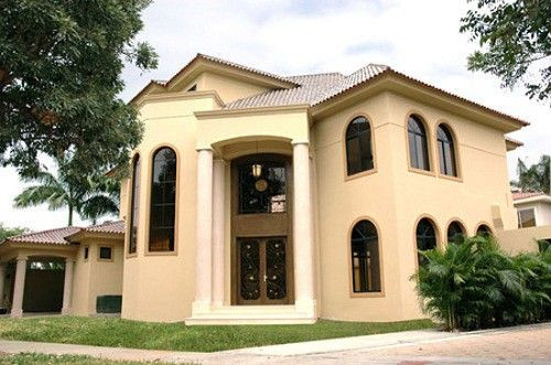 Cornisa decorativa de exterior CT01A - 12x12x200 cm [2]