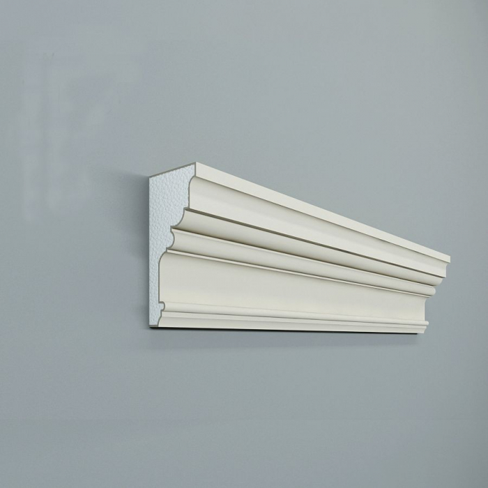 Cornisa decorativa de exterior CT06A - 16x8x200 cm [1]
