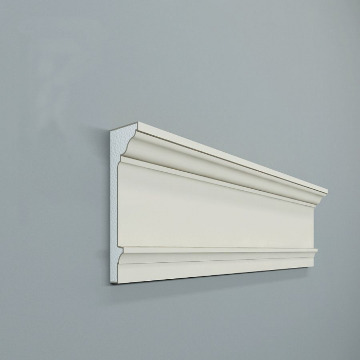 Cornisa decorativa de exterior CT13A - 22x8x200 cm [1]