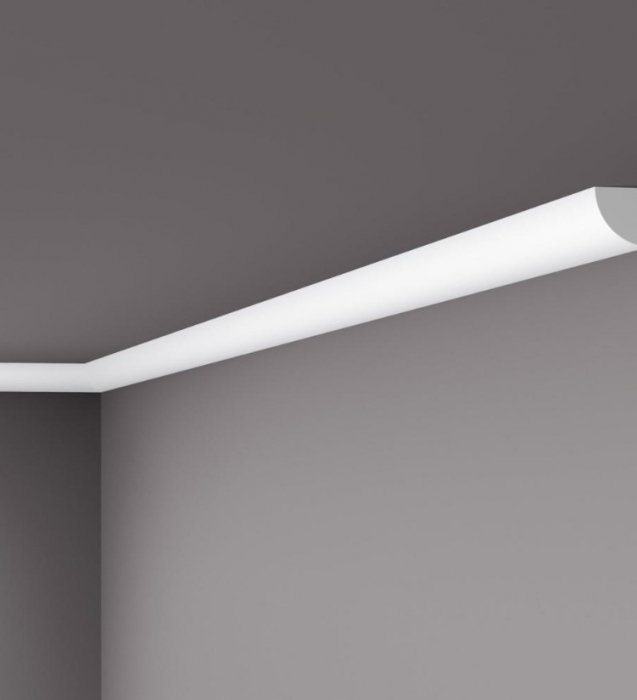 Cornisa decorativa din polimer rigid C1 - 1.1x1.9x200 cm [3]