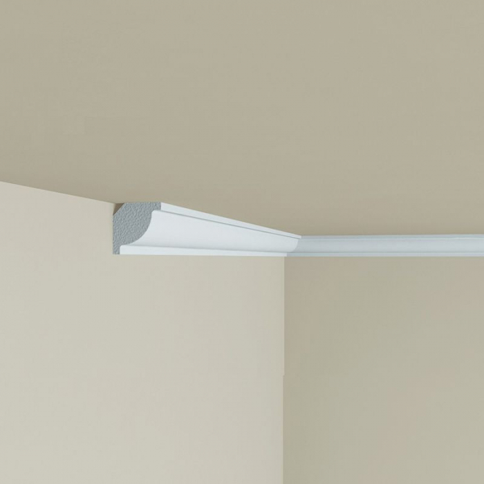 Cornisa decorativa din polimer rigid C2 - 2.2x2.2x200 cm [1]