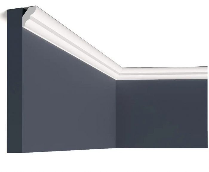 Cornisa decorativa din polimer rigid C3 - 2.8x2.8x200 cm [3]