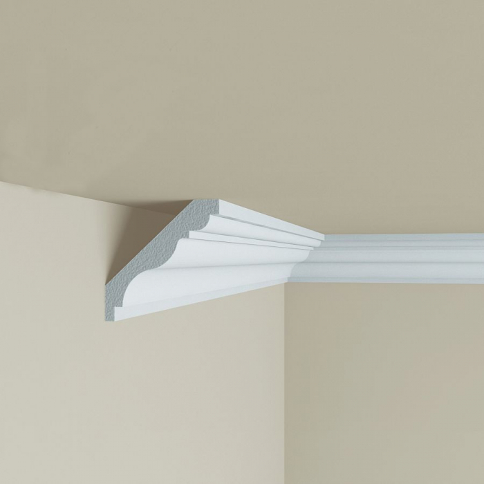 Cornisa decorativa din polimer rigid C5 - 5x4.7x200 cm [1]