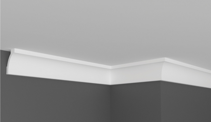 Cornisa decorativa din polimer rigid KH912 - 7x7x200 cm [1]