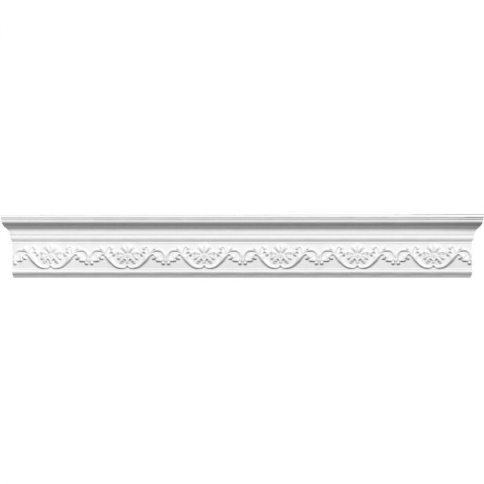 Cornisa decorativa din polistiren extrudat M4 - 6.5x12.5x200 cm [1]