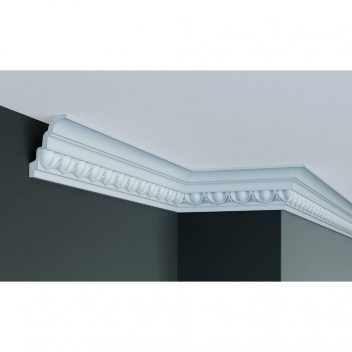 Cornisa decorativa din poliuretan C701 - 7.9x5.2x200 cm [2]