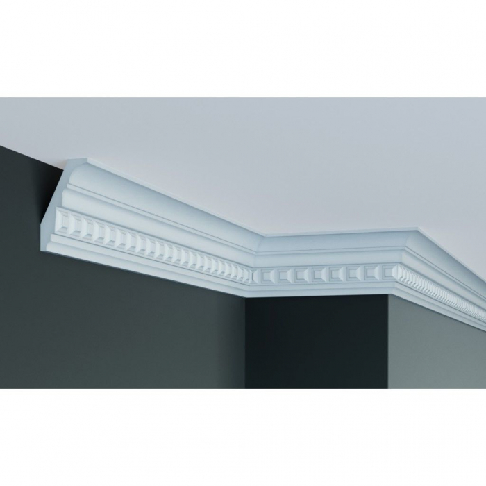 Cornisa decorativa din poliuretan C704 - 8.6x5x200 cm [2]