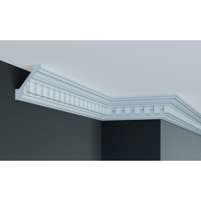 Cornisa decorativa din poliuretan C710 - 7.6x6.4x200 cm [2]