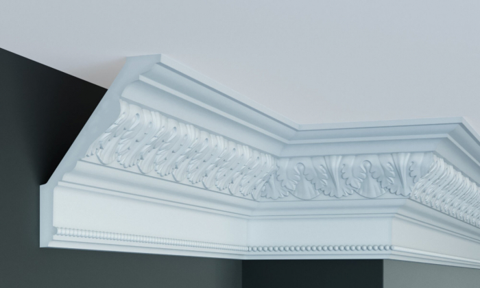 Cornisa decorativa din poliuretan C734 - 18x12.4x200 cm [1]