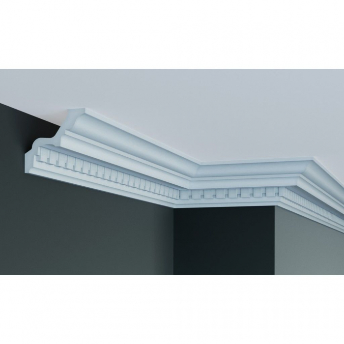 Cornisa decorativa din poliuretan C738 - 8.5x8.5x200 cm [1]