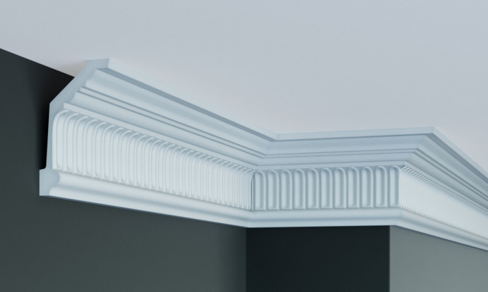 Cornisa decorativa din poliuretan C745 - 12.4x7.2x200 cm [1]