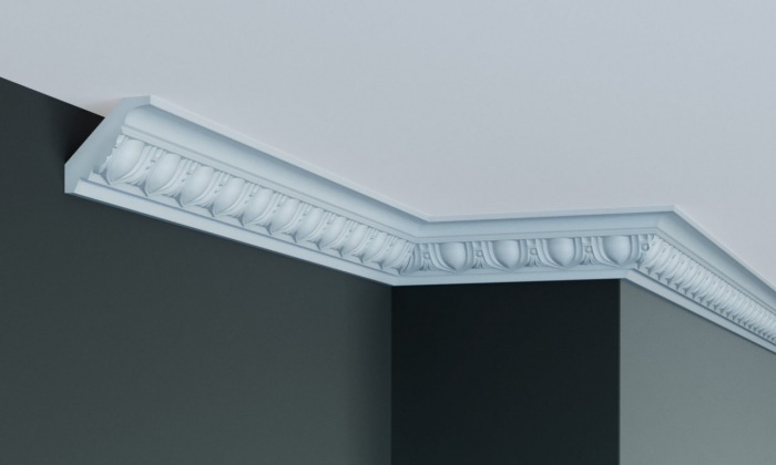 Cornisa decorativa din poliuretan C754 - 5.6x5.6x200 cm [1]