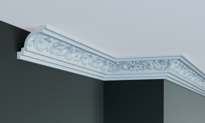 Cornisa decorativa din poliuretan C773 - 7x7.5x200 cm [1]