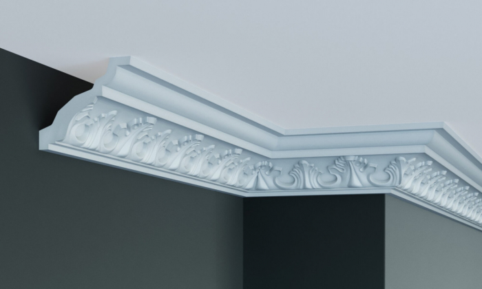 Cornisa decorativa din poliuretan C777 - 9x9x200 cm [1]