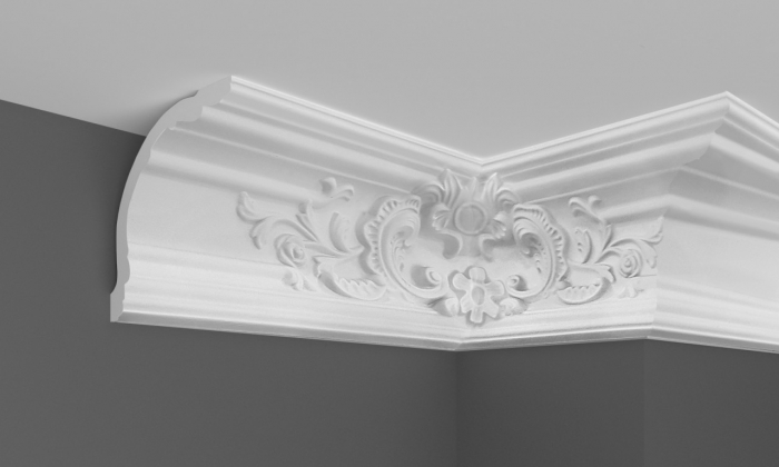 Cornisa decorativa din poliuretan C791 - 12.3x11.8x200 cm [1]