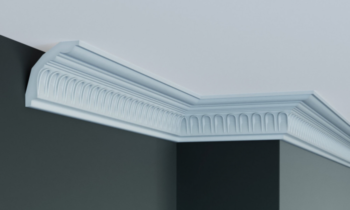 Cornisa decorativa din poliuretan C904 - 8.3x8.1x200 cm [1]